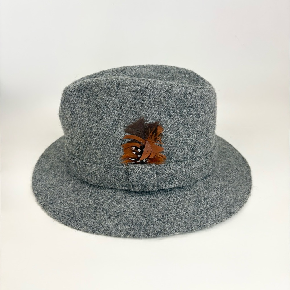 VINTAGE Young An YA Wool Blend Fedora Hat Size Medium